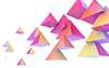 Triangle ｜ Solid ｜ Gradation --Background ｜ Free material --Full HD size: 1,920 × 1,200 pixels