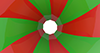 Cycle ｜ Red ｜ Green ｜ Circle / Radiation --Background ｜ Free Material --4K Size: 4,096 × 2,160 pixels
