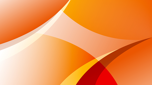 Orange ｜ Circle ｜ Gradient --Background / Photo / Wallpaper / Desktop picture / Free background --Full HD size: 1,920 × 1,080 pixels