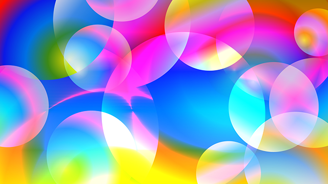 Colorful ｜ Round pattern --Background / Photo / Wallpaper / Desktop picture / Free background --Full HD size: 1,920 × 1,080 pixels