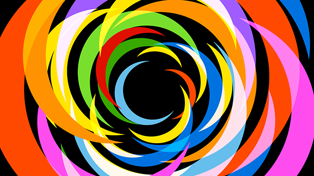 Round pattern ｜ Colorful --Background / Photo / Wallpaper / Desktop picture / Free background --Full HD size: 1,920 × 1,080 pixels
