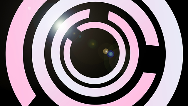 Pink ｜ Lens ｜ Light --Background / Photo / Wallpaper / Desktop picture / Free background --Full HD size: 1,920 × 1,080 pixels