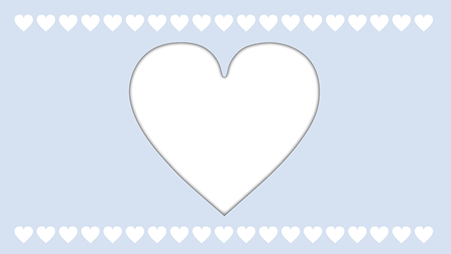 Blue ｜ Heart pattern --Background / Photo / Wallpaper / Desktop picture / Free background --Full HD size: 1,920 × 1,080 pixels