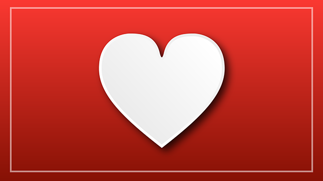 Red ｜ Heart Mark --Background / Photo / Wallpaper / Desktop Picture / Free Background --Full HD Size: 1,920 × 1,080 pixels