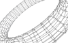円｜立体 - バックグラウンド｜フリー素材 - フルHDサイズ：1,920×1,200ピクセル