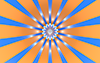 オレンジ｜サイクル｜グラデーション - バックグラウンド｜フリー素材 - フルHDサイズ：1,920×1,200ピクセル
