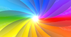 Rainbow ｜ Twist ｜ Blue ――Background ｜ Free material ―― 4K size: 4,096 × 2,160 pixels