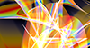 Burst ｜ Curve ｜ Rainbow color ――Background ｜ Free material ―― 4K size: 4,096 × 2,160 pixels
