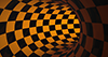 穴｜橙色 - バックグラウンド｜フリー素材 - 4Kサイズ：4,096×2,160ピクセル
