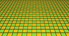 グリーンと黄色のタイル｜チェック/パターン - バックグラウンド｜フリー素材 - 4Kサイズ：4,096×2,160ピクセル