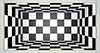 白黒パターン｜奥行き｜チェック模様 - バックグラウンド｜フリー素材 - 4Kサイズ：4,096×2,160ピクセル