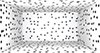 星パターン｜奥行き｜白色 - バックグラウンド｜フリー素材 - 4Kサイズ：4,096×2,160ピクセル