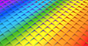 虹色｜マス｜きれい/輝く - バックグラウンド｜フリー素材 - 4Kサイズ：4,096×2,160ピクセル