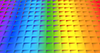 Mass ｜ Square ｜ Rainbow ――Background ｜ Free material ―― 4K size: 4,096 × 2,160 pixels