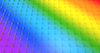 Rainbow Color ｜ Mass / Square ――Background ｜ Free Material ―― 4K Size: 4,096 × 2,160 Pixels