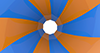 Orange | Blue | Rotate | Rotate / Cycle --Background | Free Material-- 4K Size: 4,096 x 2,160 pixels