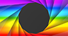 カラフル｜虹｜回転-ホール - バックグラウンド｜フリー素材 - 4Kサイズ：4,096×2,160ピクセル