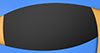 Frame ｜ Blue ｜ Carp-Curve ――Background ｜ Free material ―― 4K size: 4,096 × 2,160 pixels