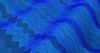 Wave ｜ Water flow ｜ Blue / Loop --Background ｜ Free material ―― 4K size: 4,096 × 2,160 pixels