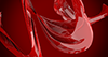 赤｜プラスチック｜質感｜グラデーション - バックグラウンド｜フリー素材 - 4Kサイズ：4,096×2,160ピクセル