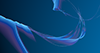 Blue ｜ Carp ｜ Gradation --Background ｜ Free material ―― 4K size: 4,096 × 2,160 pixels