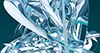 ブルー｜躍動的｜グラデーション - バックグラウンド｜フリー素材 - 4Kサイズ：4,096×2,160ピクセル