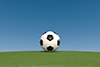Soccer ball ｜ Lawn ｜ Exercise ｜ Olympic Games ――Background ｜ Free material ――Image size: 3,000 × 2,000 pixels