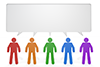 People ｜ Differences ｜ Discussion ｜ Questionnaire ――Background ｜ Free material ――Image size: 3,000 × 2,000 pixels