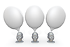 Speech balloons | Impressions | People | Opinions --Background | Free materials-- Image size: 3,000 x 2,000 pixels