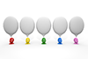 People ｜ Speak ｜ Speech balloons ｜ Opinions ――Background ｜ Free material ――Image size: 3,000 × 2,000 pixels