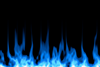 Fire ｜ Flame ｜ Burning ｜ Blue --Background ｜ Free material --Image size: 3,000 x 2,000 pixels