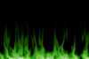 Burning ｜ Fire ｜ Flame ｜ Green --Background ｜ Free material --Image size: 3,000 x 2,000 pixels