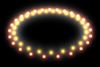 ライト｜灯り｜黄｜闇 - バックグラウンド｜フリー素材 - 画像サイズ：3,000×2,000ピクセル