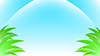 草｜水色｜グラデーション - バックグラウンド｜フリー素材 - フルHDサイズ：1,920×1,080ピクセル