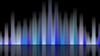 ブルー｜線｜反射 - バックグラウンド｜フリー素材 - フルHDサイズ：1,920×1,080ピクセル