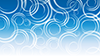 青｜丸模様｜グラデーション - バックグラウンド｜フリー素材 - フルHDサイズ：1,920×1,080ピクセル