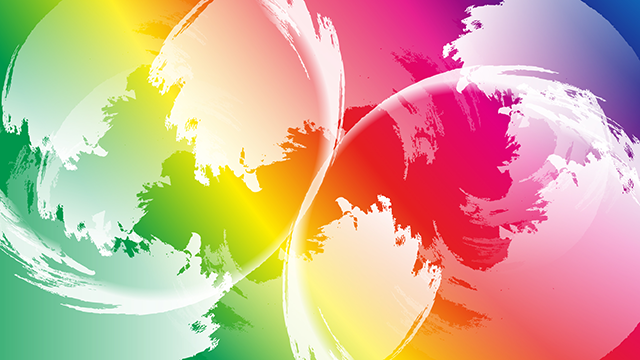 虹｜色｜グラデーション - バックグラウンド/写真/壁紙/デスクトップピクチャ/無料背景 - フルHDサイズ：1,920×1,080ピクセル