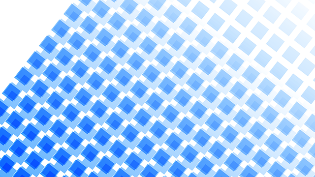 ブルー｜四角形｜グラデーション - バックグラウンド/写真/壁紙/デスクトップピクチャ/無料背景 - フルHDサイズ：1,920×1,080ピクセル