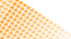 オレンジ｜四角形｜グラデーション - バックグラウンド｜フリー素材 - フルHDサイズ：1,920×1,080ピクセル
