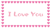 Heart ｜ I love you ｜ Character ――Background ｜ Free material ――Full HD size: 1,920 × 1,080 pixels