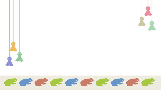 蛙｜人形 - バックグラウンド/写真/壁紙/デスクトップピクチャ/無料背景 - フルHDサイズ：1,920×1,080ピクセル